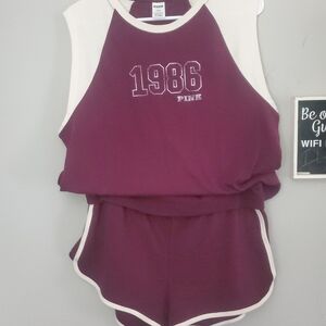 PINK Victoria's Secret Burgundy Apparel